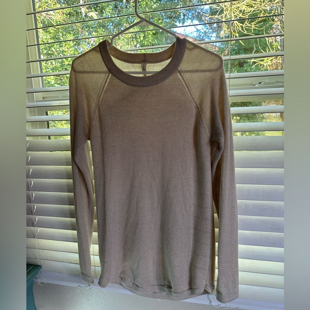 Lululemon athletica wool long sleeve